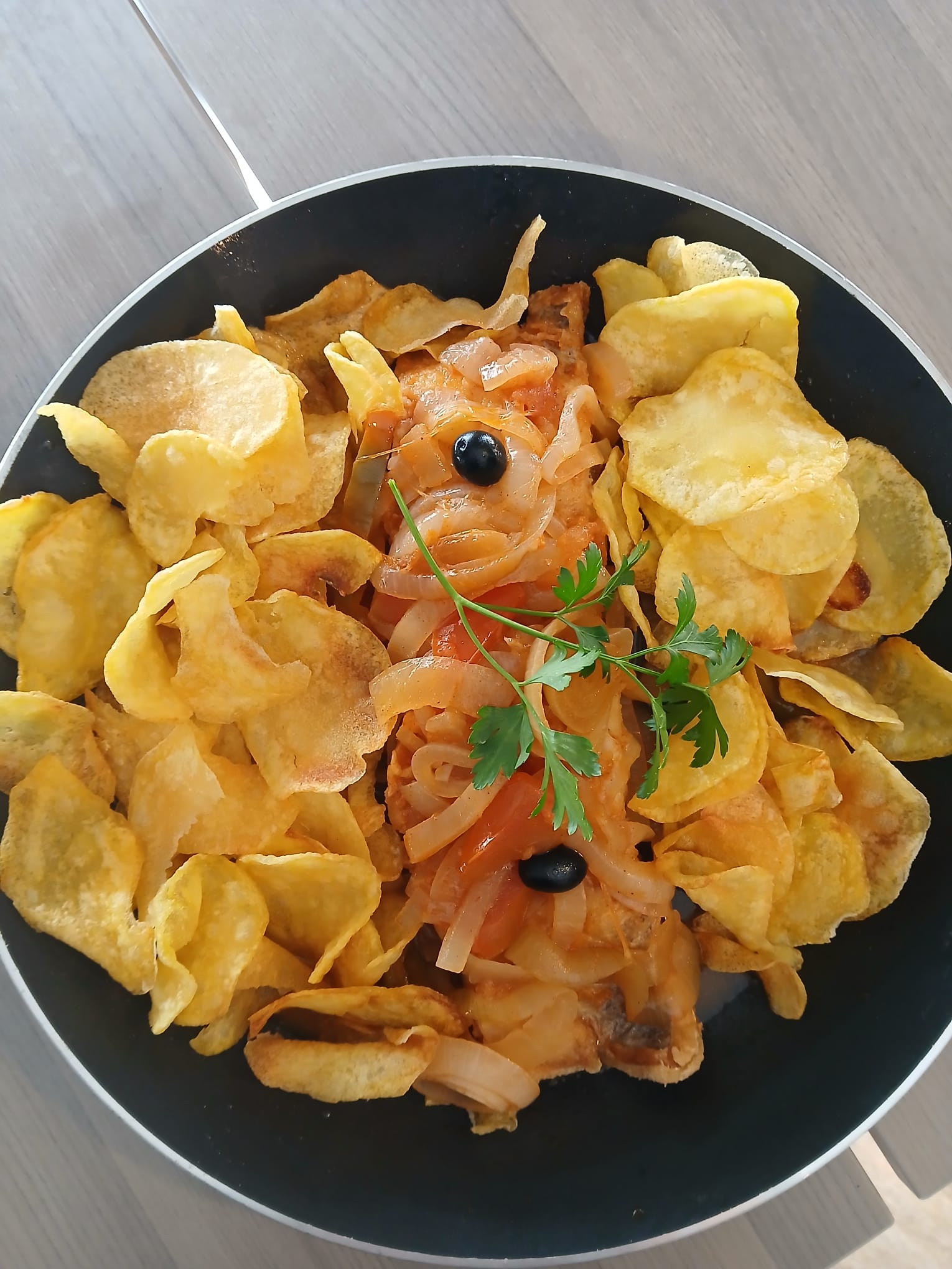 Bacalhau à braga ou assado